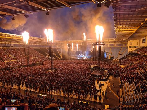 Rammstein concert in Coventry could be seen and heard in an 11 mile radius and pilots needed to ...