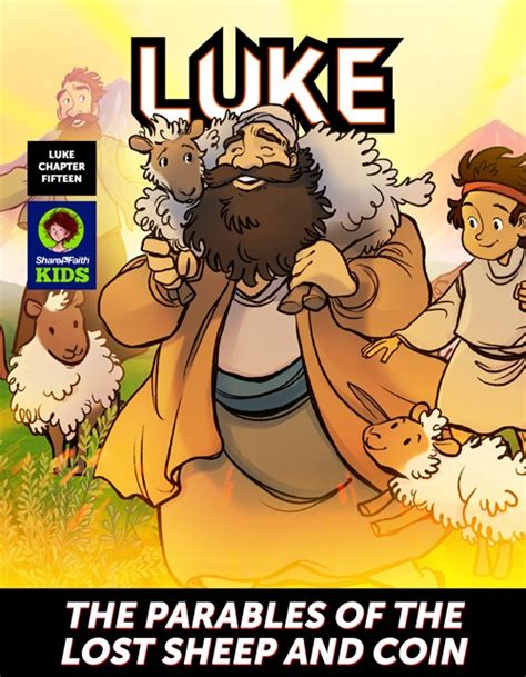 Luke 15 The Parables of the Lost Sheep Digital Comic | Sharefaith Kids