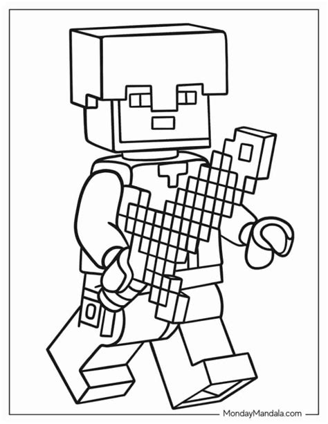 Explore 76+ best lego minecraft coloring pages , download and print for ...