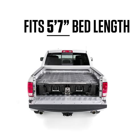 DECKED Pick Up Truck Storage System for Dodge RAM 1500 (2009-2018) and RAM 1500 Classic (2019 ...