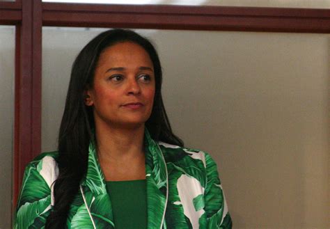 Africa's Richest Woman Isabel dos Santos Is Out of a Job After Being Sacked From Managing Angola ...