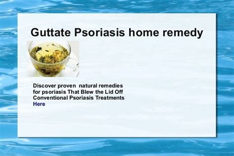 Guttate psoriasis