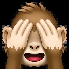 🙈 See-No-Evil Monkey Emoji — Meaning, Copy & Paste