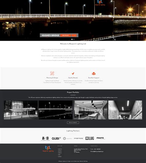 Blueprint Lighting - Blackstairs Web Design