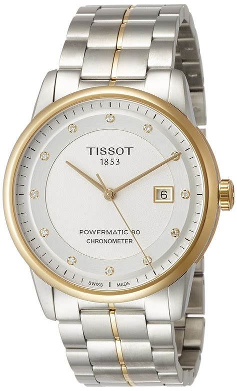 Tissot Men's T0864082203600 Diamond Automatic Two-Tone Stainless Steel Watch 696746361040 | eBay