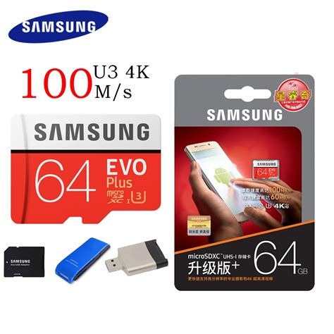 Aliexpress.com : Buy SAMSUNG Micro SD Card 128GB 64gb 32gb 256gb 100Mb/s Class10 U3 Microsd ...