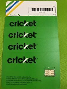 🆕 ⭕️ Cricket Wireless ⭕️ Micro __ Sim Card __ ⭕️ For __Activation ...