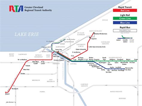 Map : I redesigned the Cleveland subway map. - Infographic.tv - Number one infographics & data ...