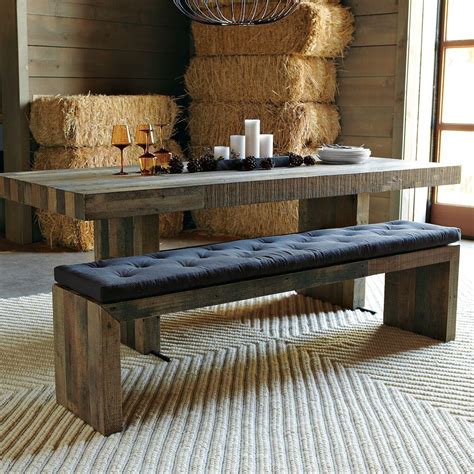 Emmerson™ Reclaimed Wood Dining Bench | west elm AU