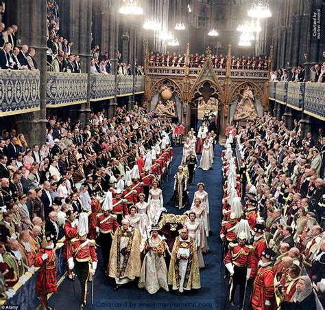 Coronation of Queen Elizabeth II. 2 June, 1953. : Colorization