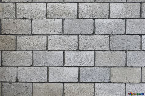 The wall of concrete blocks.texture. free image - № 5320