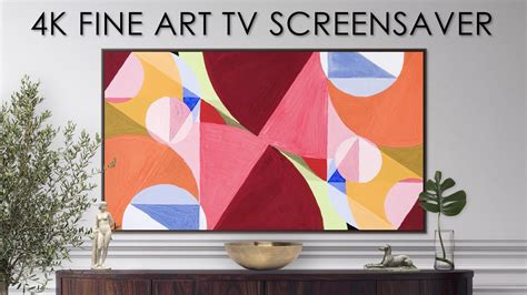 TV Art Screensaver Abstract Art | TV Art 4K Frame | Spring TV ...