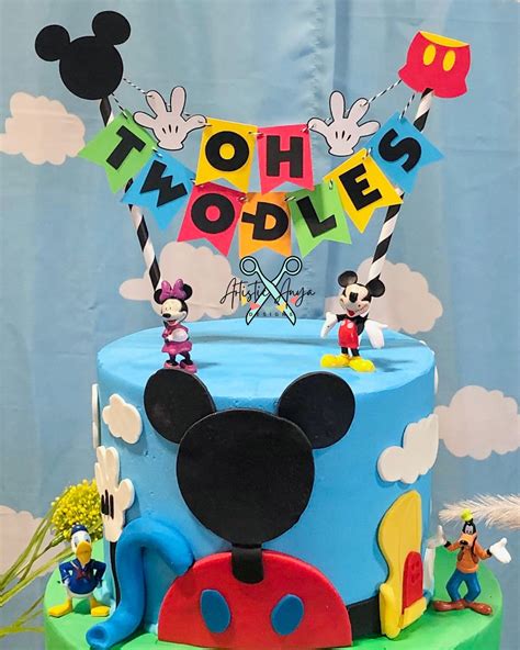 Mickey Mouse Clubhouse Birthday Sheet Cake