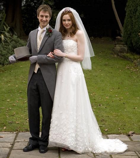 Amy And Rory's Wedding style | Doctor who wedding, Rory williams, Pond ...