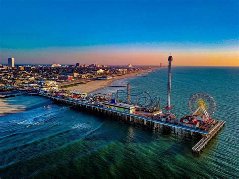 The Galveston Island Historic Pleasure Pier is a MUST SEE! | Galveston texas vacation, Galveston ...