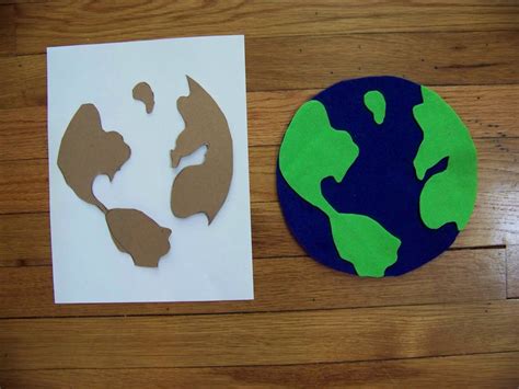 Continents Cut Outs
