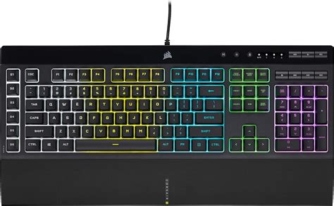 Corsair K55 RGB Pro Membrane Gaming Keyboard - Keybumps