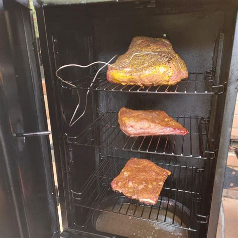 Smoked beef ribs and a brisket. : r/smoking