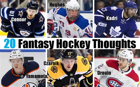 20 Fantasy Hockey Thoughts – DobberHockey