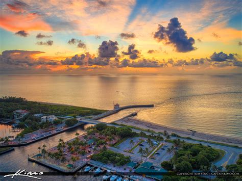 Boynton Beach Inlet Sunrise Aerial Photography Palm Beach County | HDR Photography by Captain Kimo