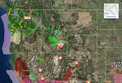 Fire Idaho Wildfire Map