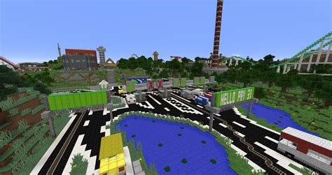 Bossianus Land Minecraft Amusement Park Map Minecraft Map