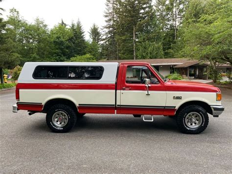 1987 Ford F-150 XL Regular Cab Long Bed 4WD - Classic Ford F-150 1987 for sale