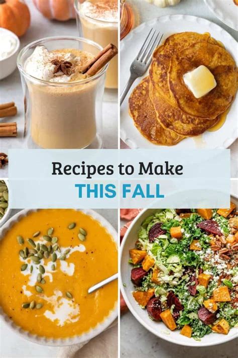 90+ Recipes to Make this Fall - Feel Good Foodie