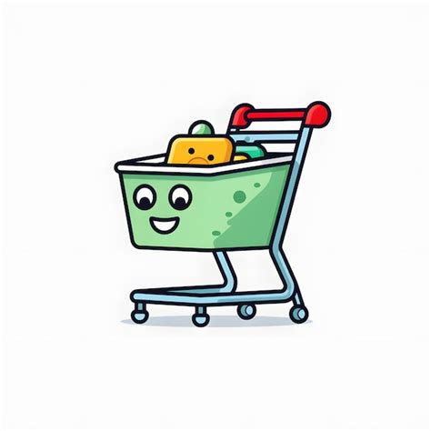 Premium Photo | Happy shopping cart