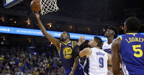 NBA Highlights: Kevin Durant scores 49 on Magic to win Warriors Wonder ...