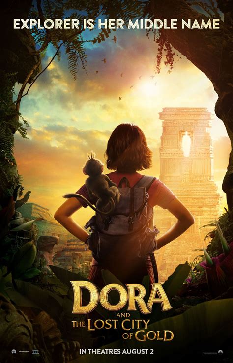 'Dora the Explorer' live-action movie posters explore the 'Lost City of ...