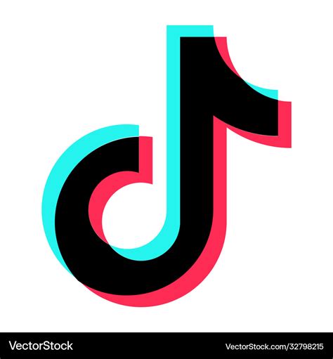 Tiktok icon Royalty Free Vector Image - VectorStock