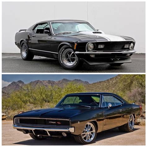 1970 Ford Mustang or 1970 Dodge Charger RT - Car | 1970 ford mustang ...