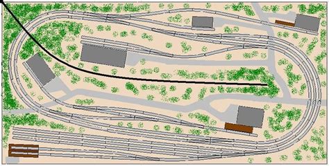 4 by 8 n scale track plans - Model Railroader Magazine | Model railway track plans, Ho scale ...