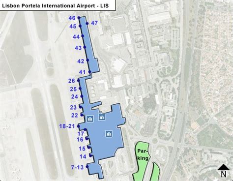 Lisbon Portela Airport Map | LIS Terminal Guide