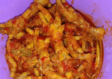 Resep Ceker mercon oleh Dita Elmo - Cookpad