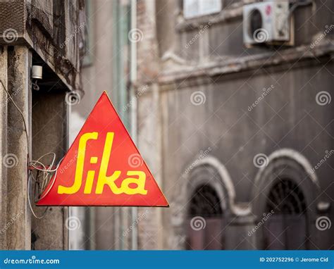 Sika Logo on Their Retailer in Belgrade. Editorial Photo - Image of craft, include: 202752296