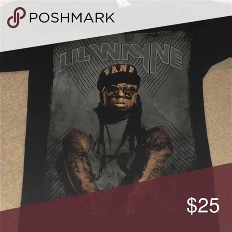 Lil Wayne Graphic Tee Shirt | Graphic tee shirts, Graphic tees, Tee shirts