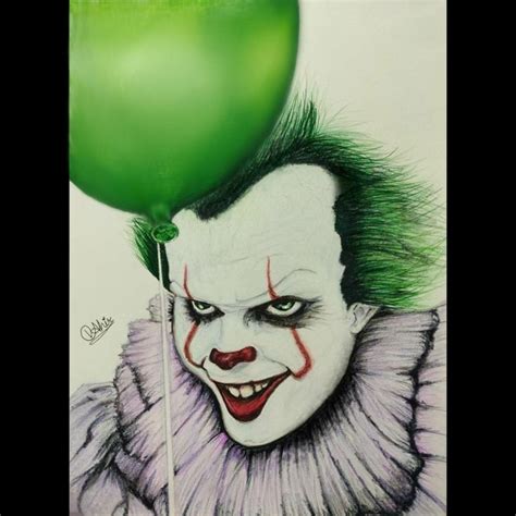 Pennywise x Joker | Art, Fictional characters, Joker