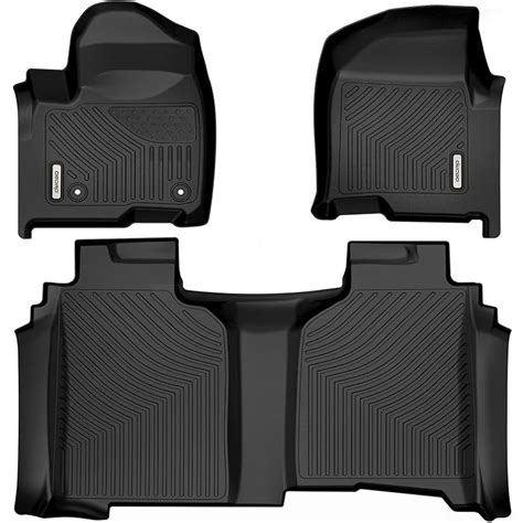 Buy OEDRO Floor Mats Compatible with 2019-2022 Chevrolet Silverado 1500/GMC Sierra 1500 Crew Cab ...