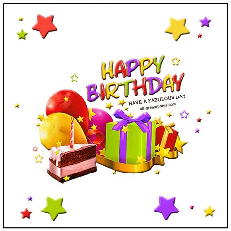 Happy Birthday - Have A Fabulous Day. | Free happy birthday cards ...