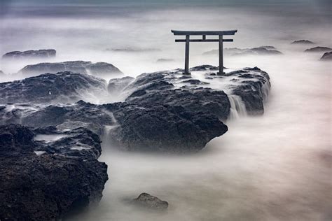 Gateway to another world (Oarai Isosaki Shrine, Japan) : MostBeautiful | Japanese landscape ...