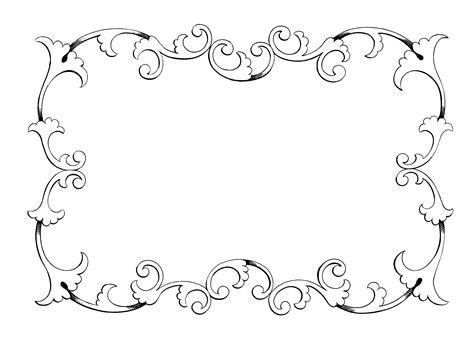 Clip Art Frame Border Freebie