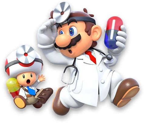 Dr. Mario World character art