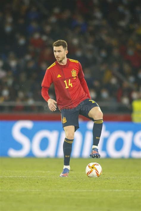 Aymeric Laporte Defender of Spain in Action during a Friendly Match between Spain and Iceland ...