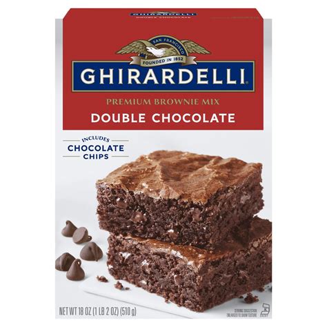 Ghirardelli Chocolate Double Chocolate Brownie Mix - Shop Baking Mixes at H-E-B