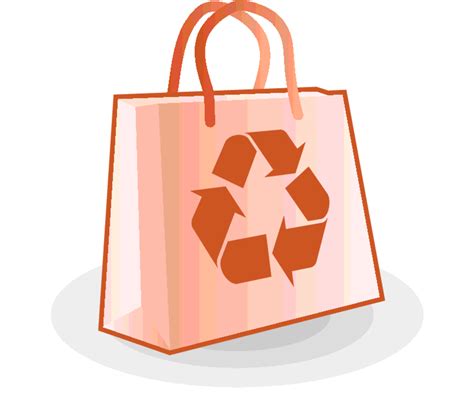 Free Vector Paper Bag with Recycle Logo | FreeVectors