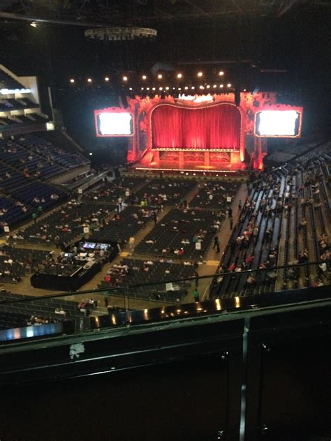 View from O2 Arena (London) Block 414 Row H Seat 768