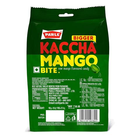 Parle Kaccha Mango Bite Candy 198 g | Glubery.com