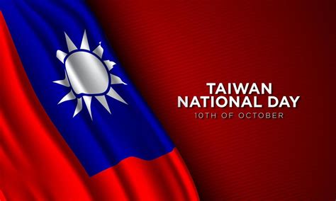 Taiwan National Day Background Design. 5470454 Vector Art at Vecteezy